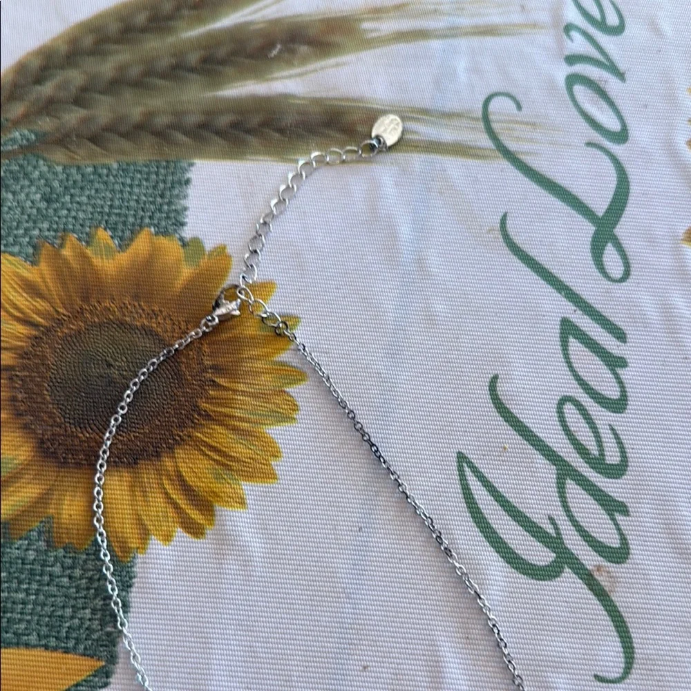 Silver Butterfly Forever Pendant Necklace